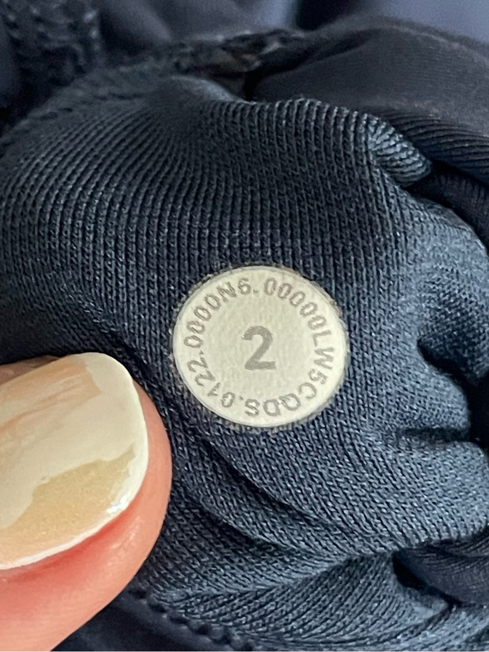 Lululemon Wunder Train High-Rise Tight 25" Blue - Picture 5 of 5